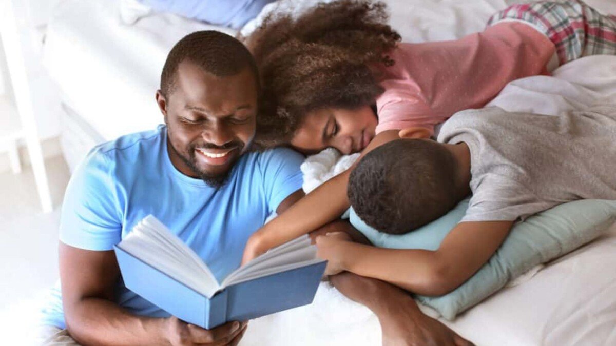this image shows Bedtime Stories for Sibling Bonding